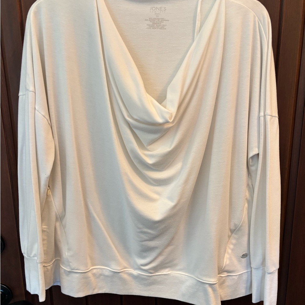 Jones New York Soft Cream Blouse